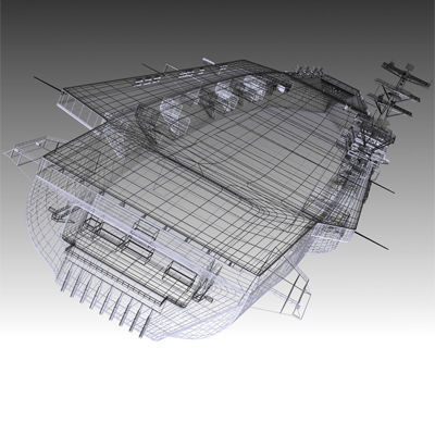 USS Nimitz 3D model_20