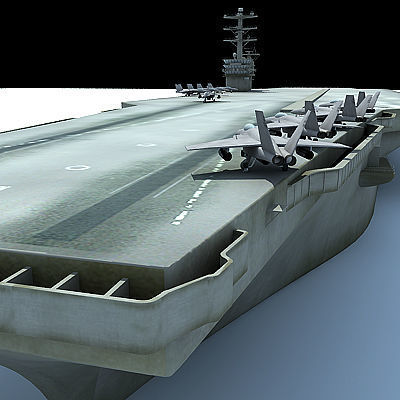 USS Nimitz 3D model_10
