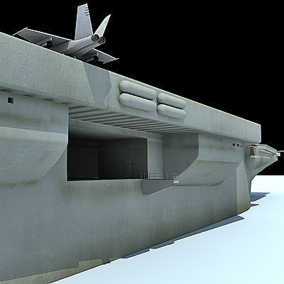 USS Nimitz 3D model_11