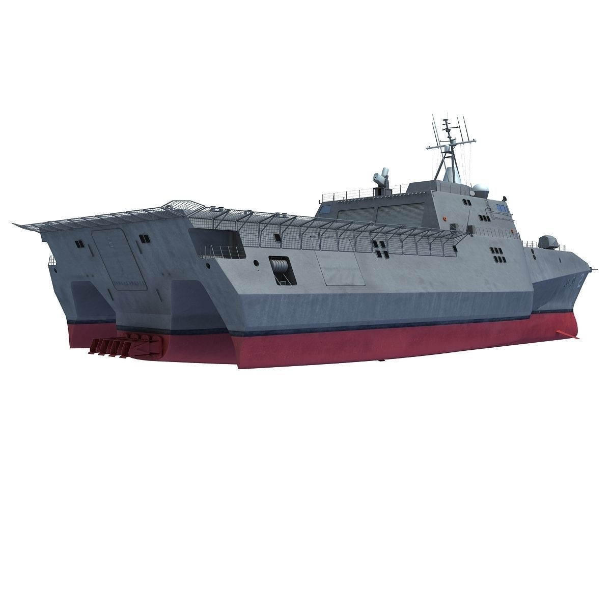 USS Independence LCS-2 Littoral Combat Ship 3D model_5