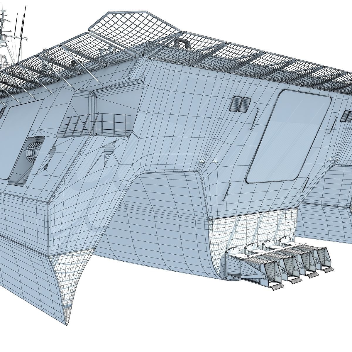 USS Independence LCS-2 Littoral Combat Ship 3D model_21