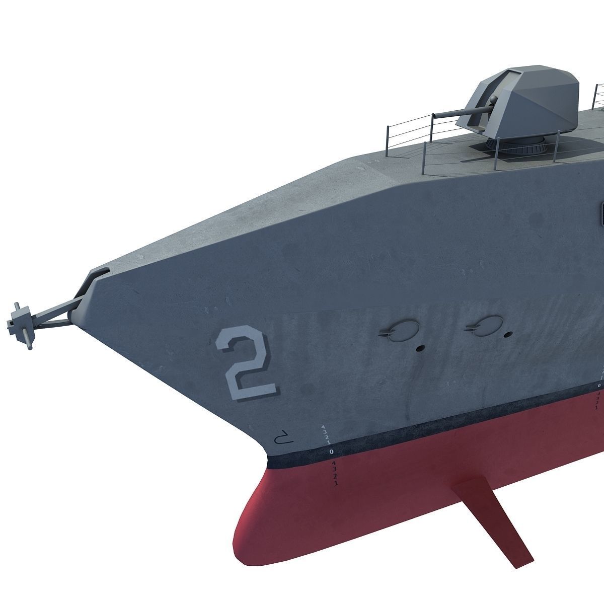 USS Independence LCS-2 Littoral Combat Ship 3D model_11