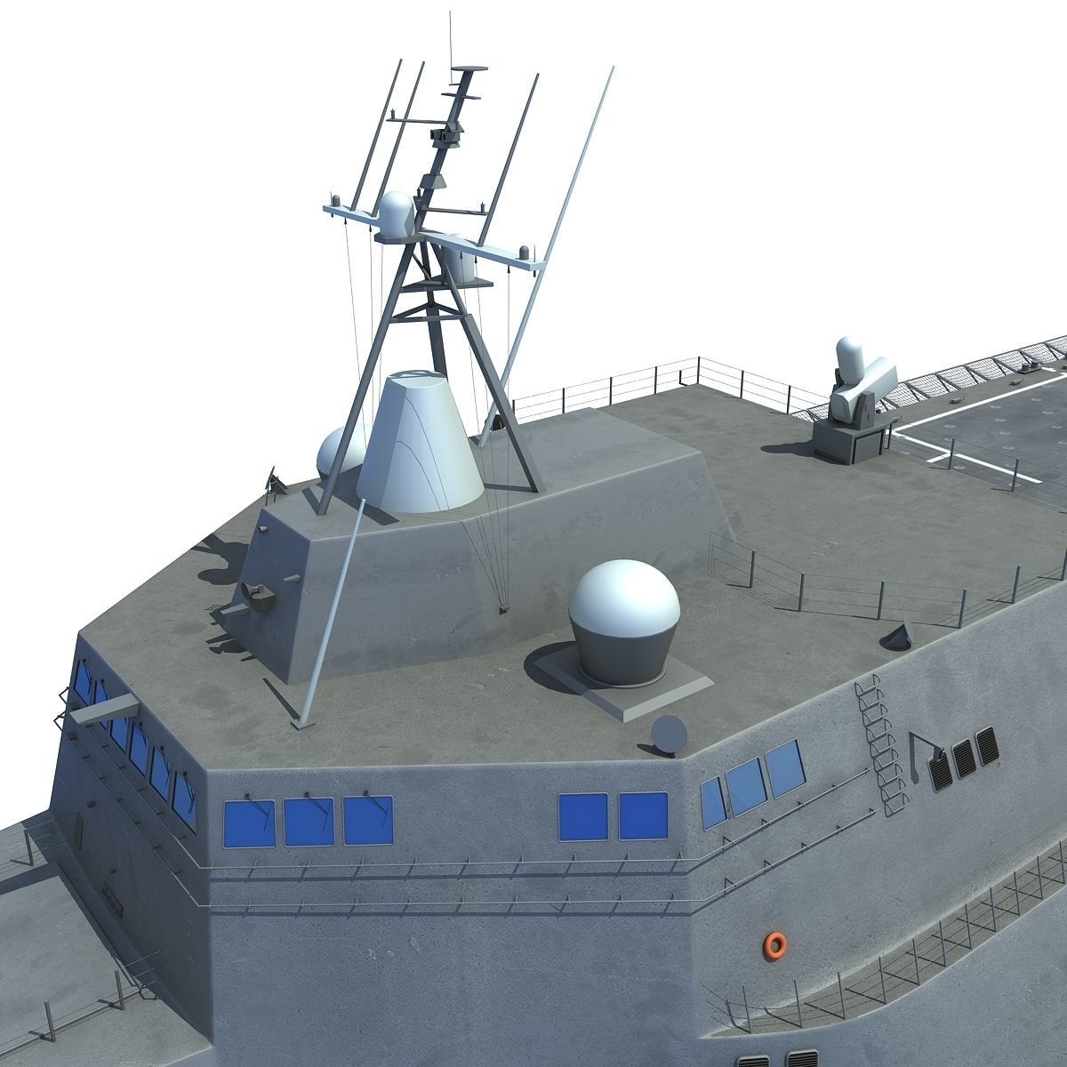 USS Independence LCS-2 Littoral Combat Ship 3D model_10