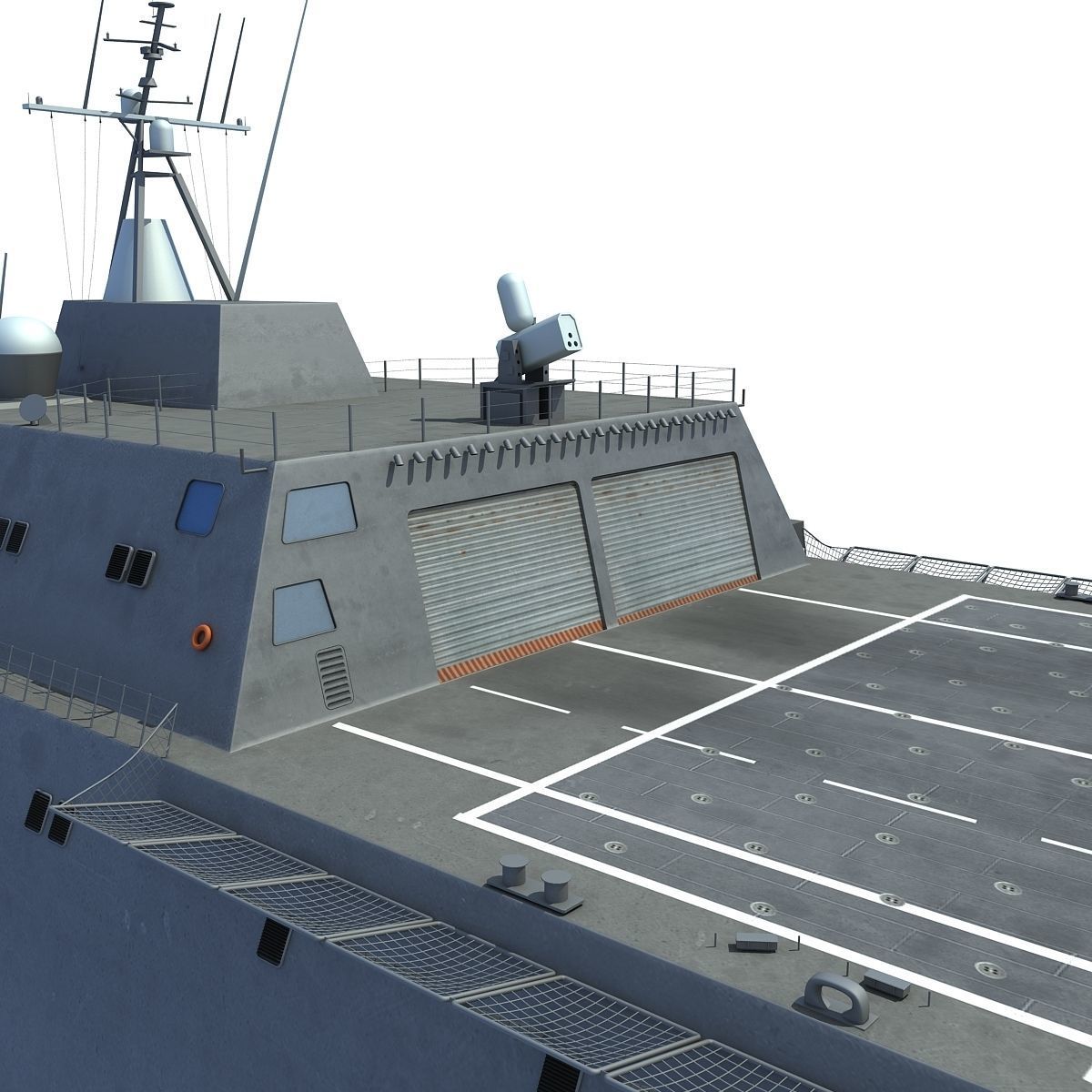 USS Independence LCS-2 Littoral Combat Ship 3D model_12