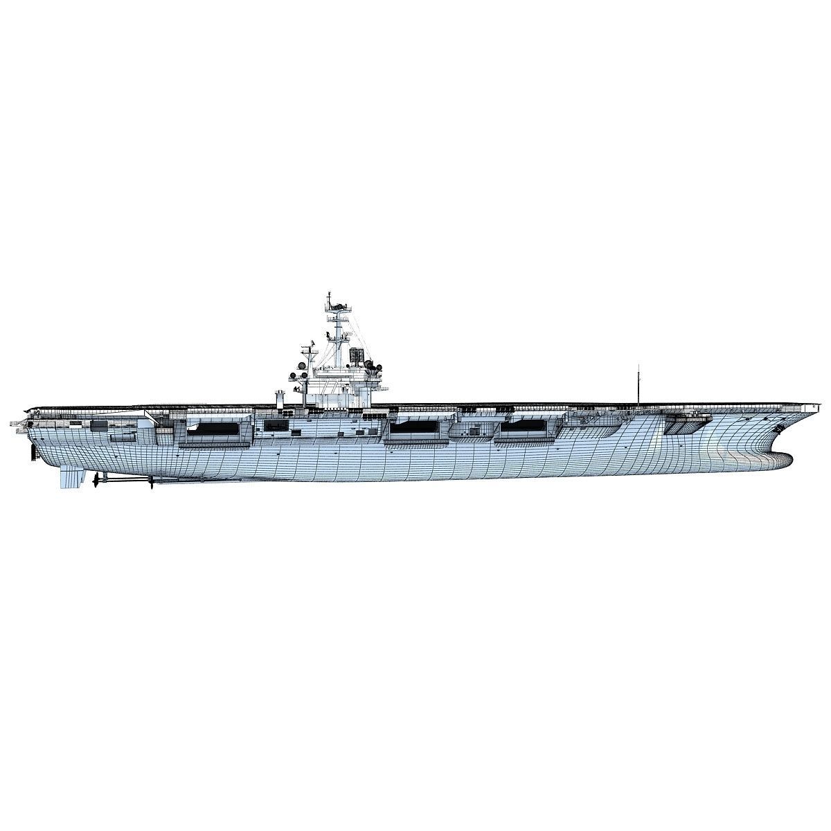 USS George H W Bush Aircraftcarrier CVN-77 3D model_29