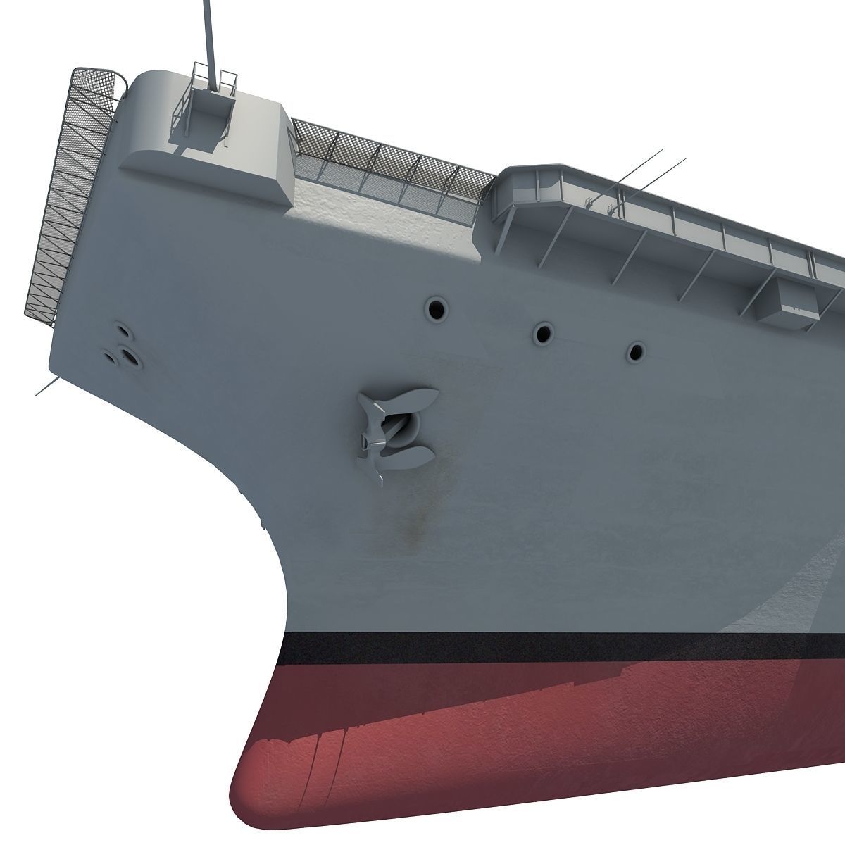 USS Abraham Lincoln Aircraft Carrier CVN-72 3D model_20