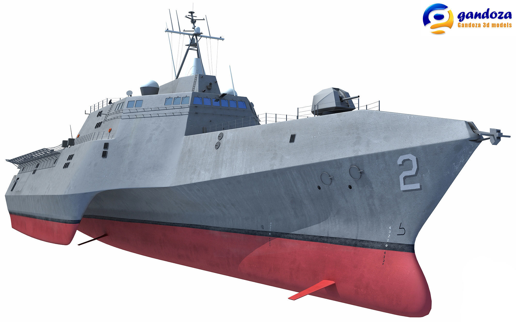 US Navy Ships 3D Models V8 3D model_11
