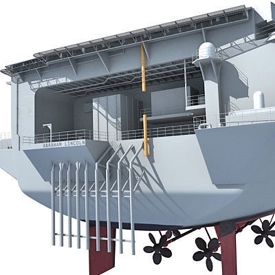 US Navy Ships 3D Models V8 3D model_73