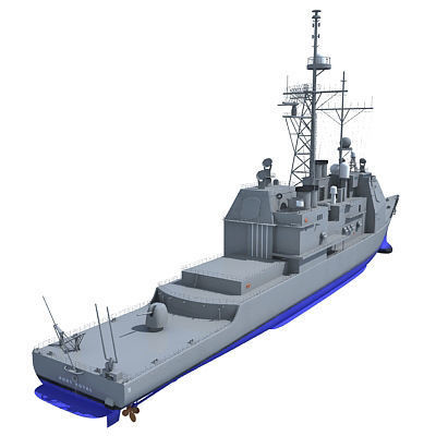 US Navy Ships 3D Models V8 3D model_33