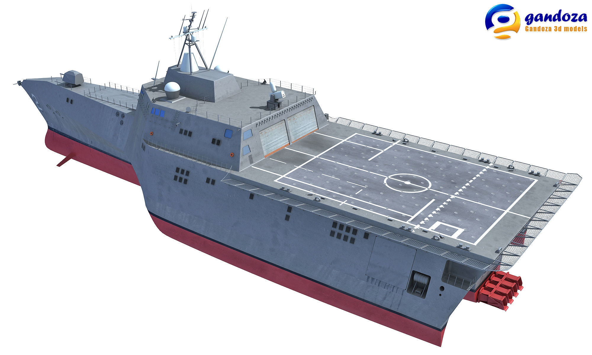 US Navy Ships 3D Models V8 3D model_117