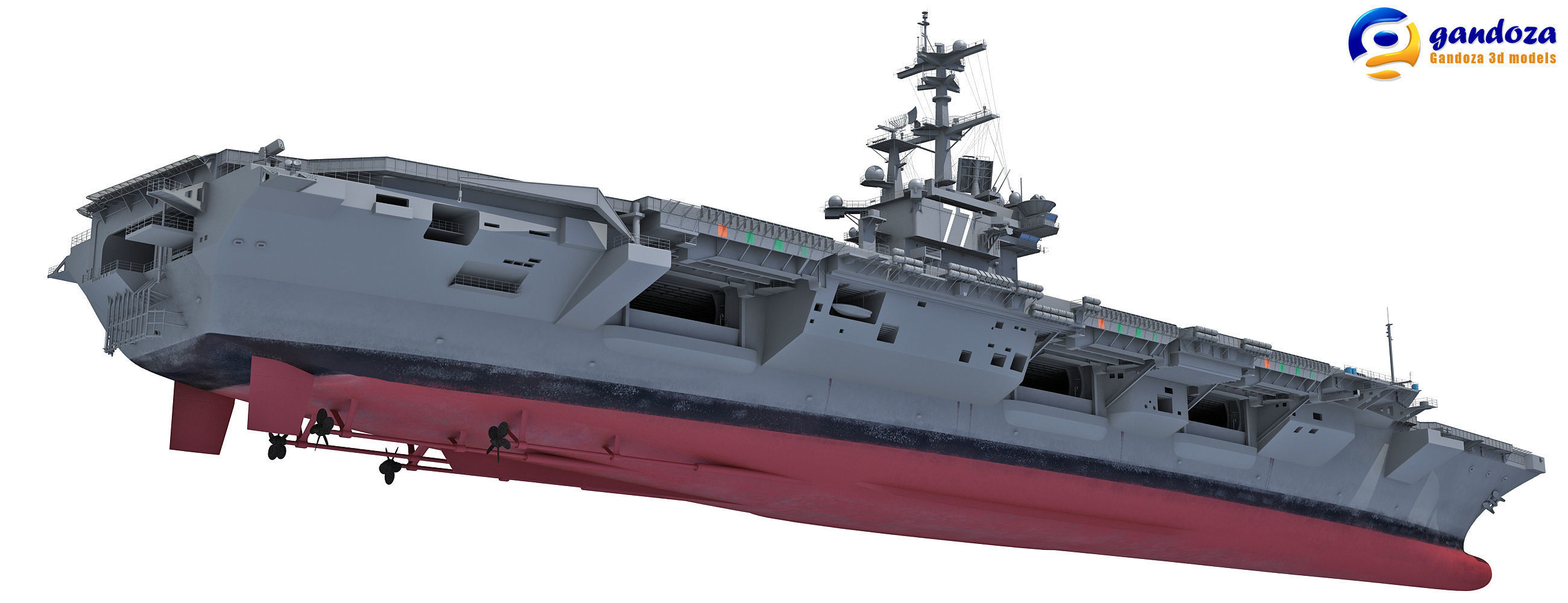 US Navy Ships 3D Models V8 3D model_47