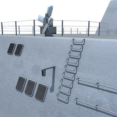 US Navy Ships 3D Models V8 3D model_89