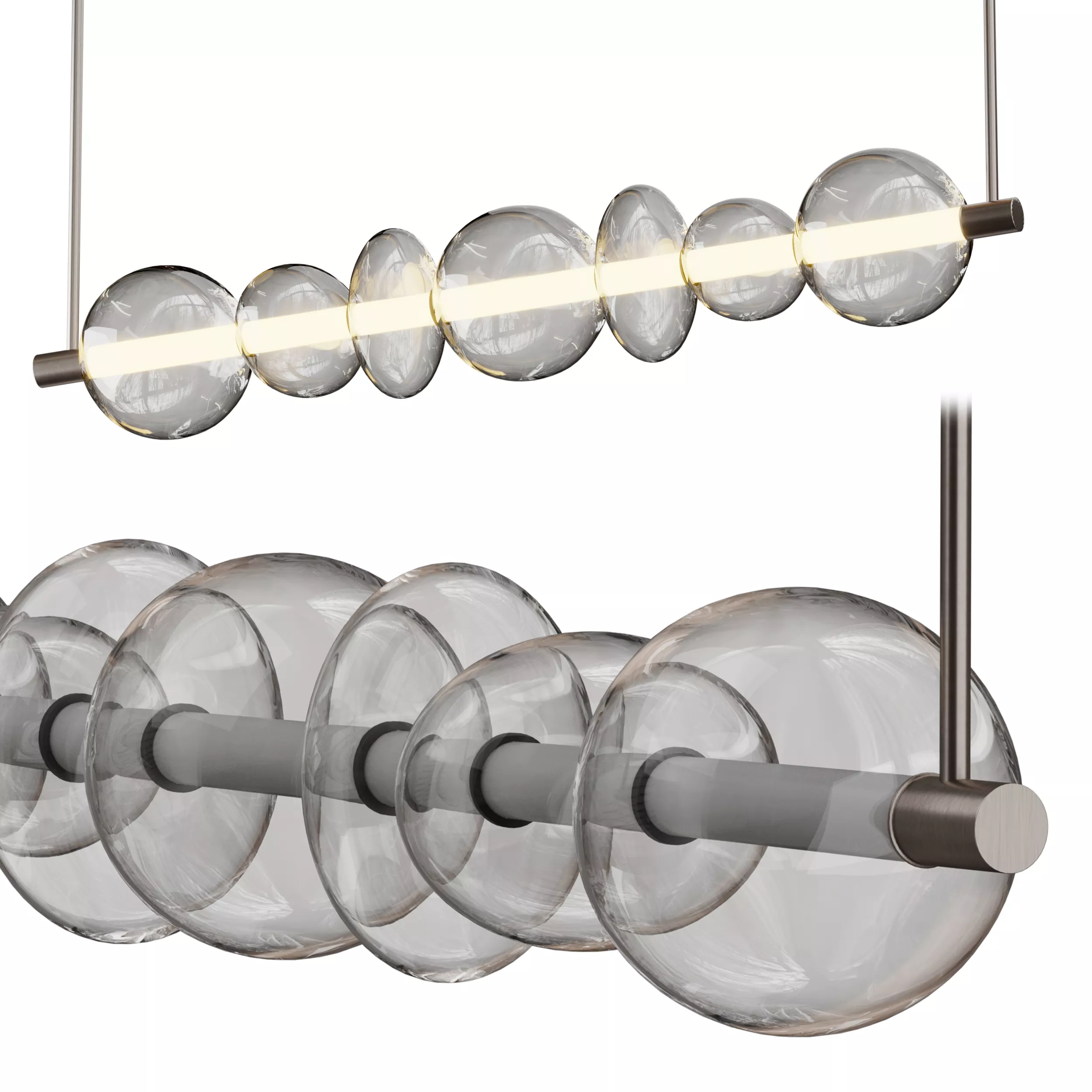 Arteriors Raphael Chandelier Low-poly 3D model