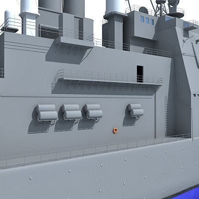 Set of 2 Navy ships 3D model_57