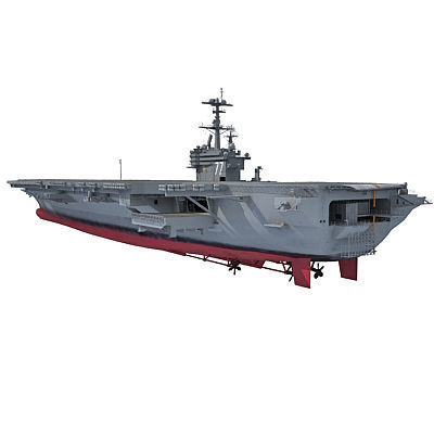 Set of 2 Navy ships 3D model_5
