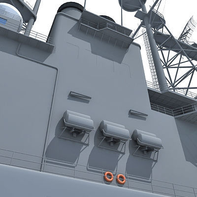 Set of 2 Navy ships 3D model_40