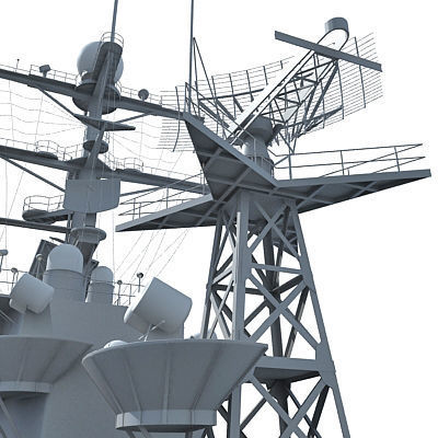 Set of 2 US Navy Ships  3D model_68