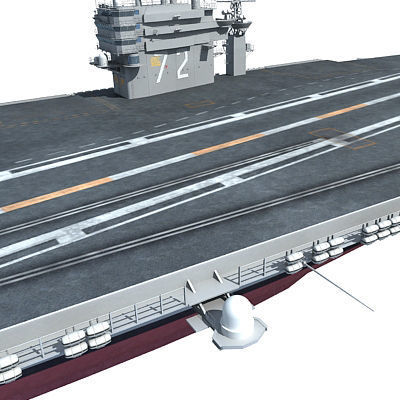 Set of 2 US Navy Ships  3D model_32