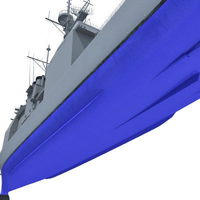 Set of 2 US Navy Ships  3D model_46