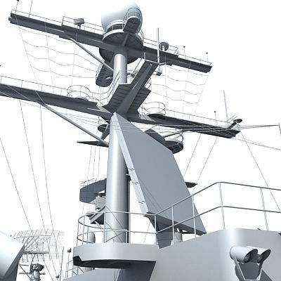 Set of 2 US Navy Ships  3D model_71