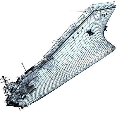 Set of 2 US Navy Ships  3D model_47