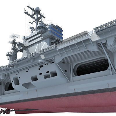 Set of 2 US Navy Ships  3D model_103