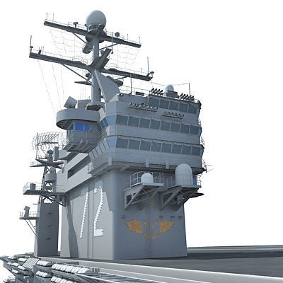 Set of 2 US Navy Ships  3D model_75