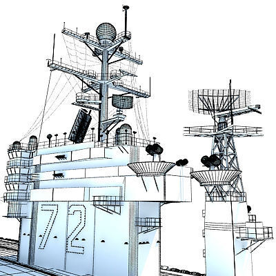 Set of 2 US Navy Ships  3D model_58