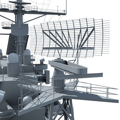 Set of 2 US Navy Ships  3D model_85