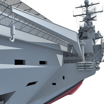 Set of 2 US Navy Ships  3D model_90