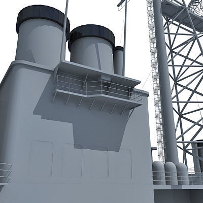 Set of 2 US Navy Ships  3D model_82