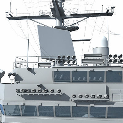 Set of 2 US Navy Ships  3D model_112