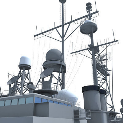 Set of 2 US Navy Ships  3D model_20