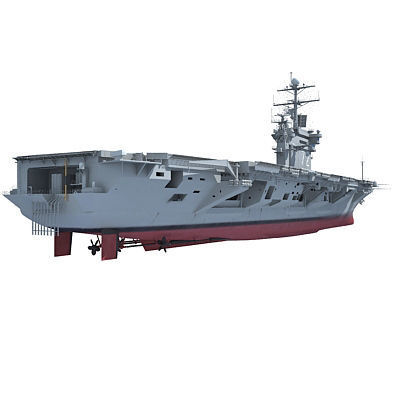 Set of 2 US Navy Ships  3D model_6