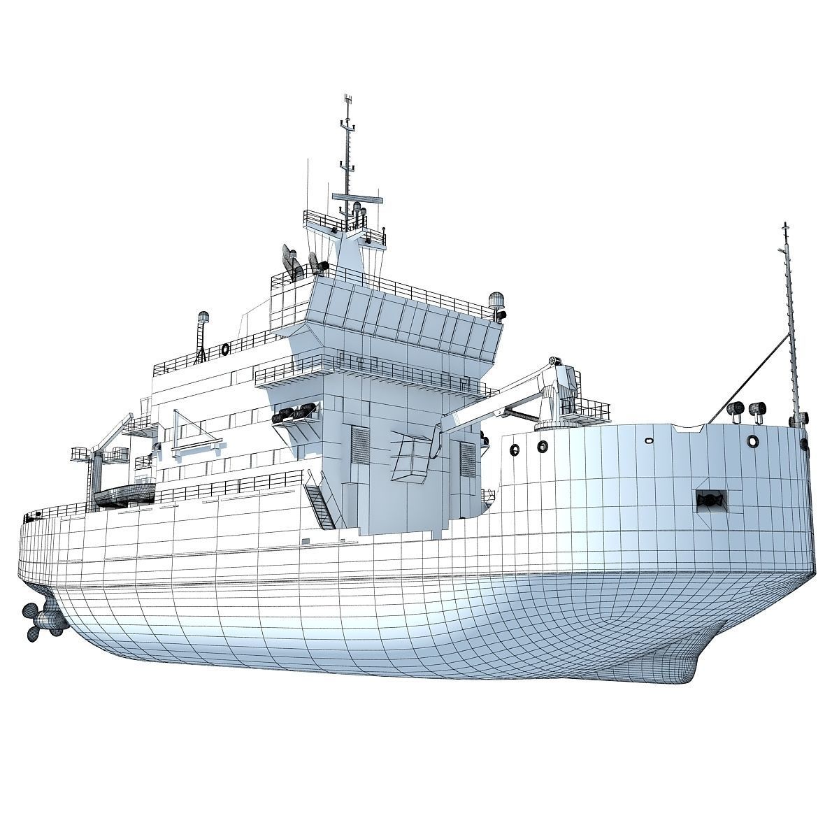 US Coast Guard Icebreaker 3D model_21