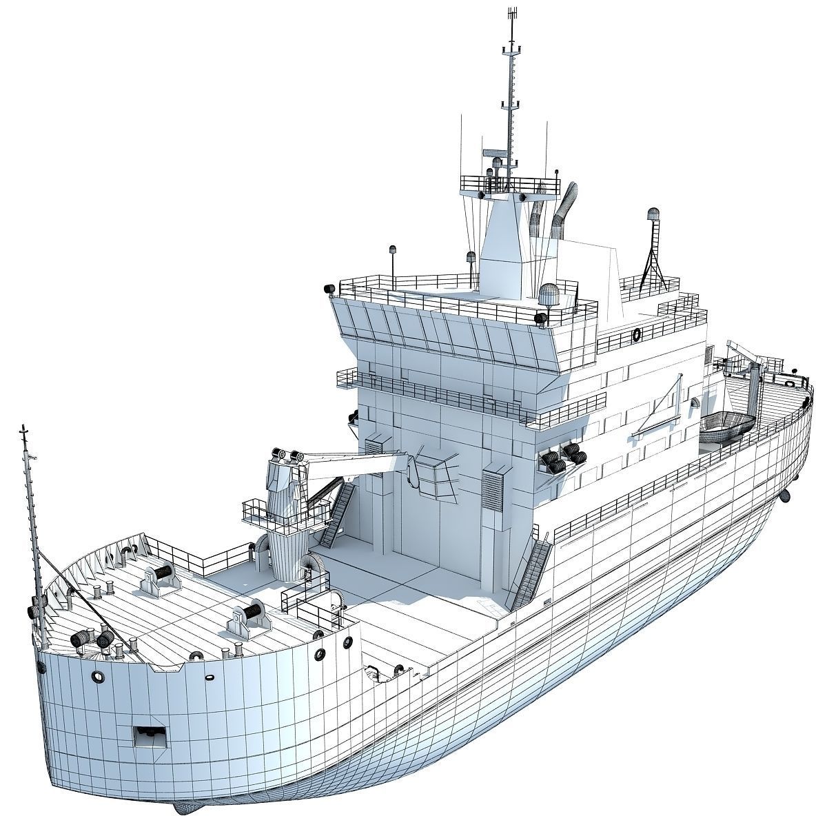 US Coast Guard Icebreaker 3D model_22