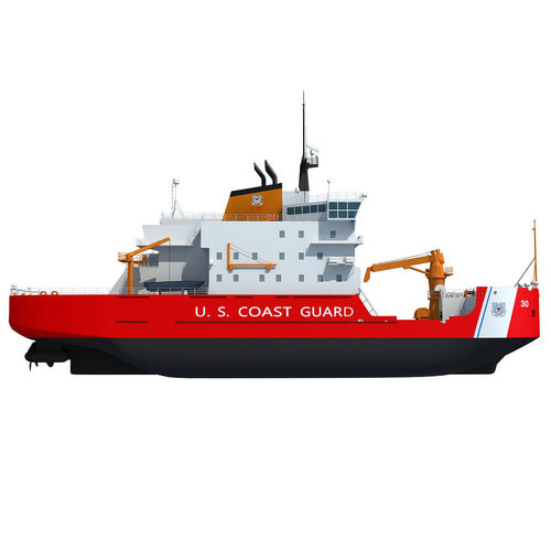 US Coast Guard Icebreaker 3D model