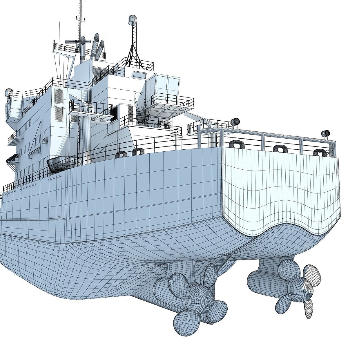 US Coast Guard Icebreaker 3D model_20