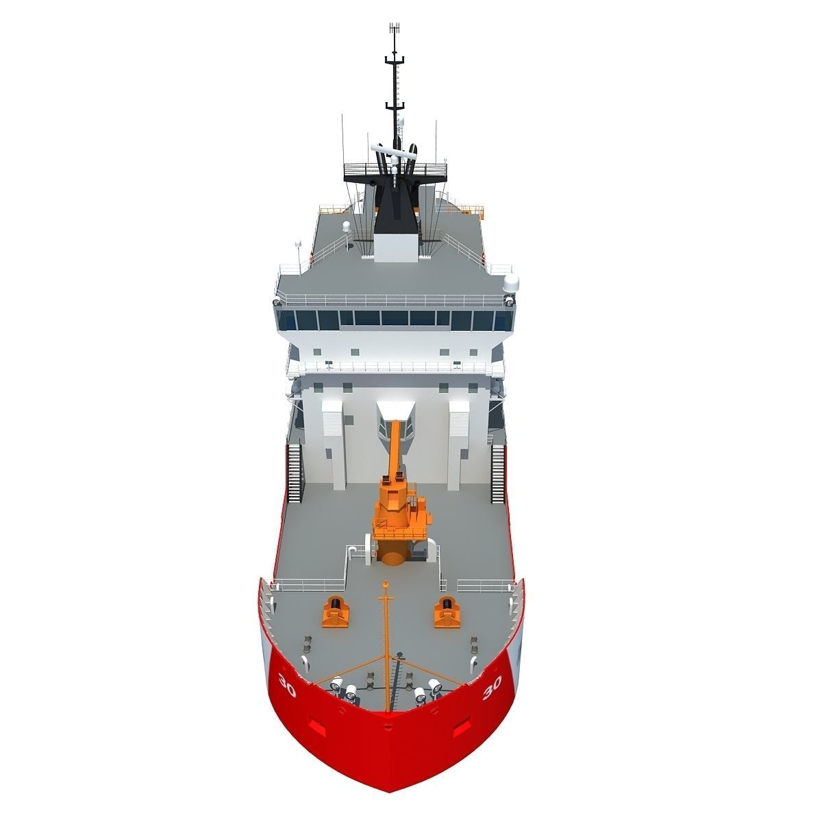 US Coast Guard Icebreaker 3D model_5