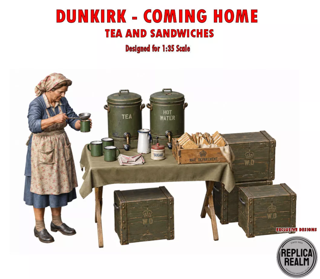 Dunkirk - Coming Home - Tea And Sandwiches 3D print model