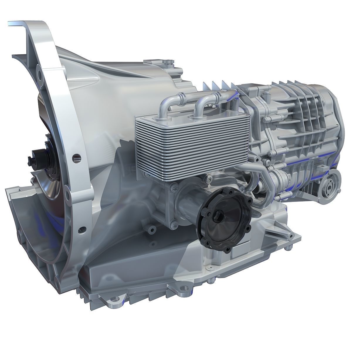 Transmission Cutaway Cayman 981 Boxster 3D model_9