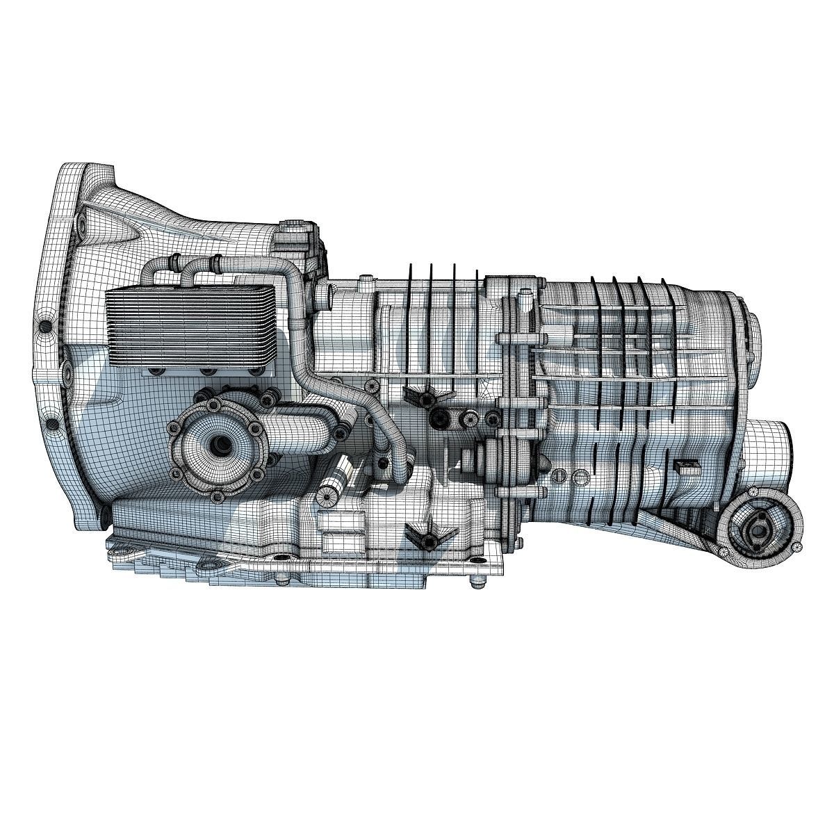 Transmission Cutaway Cayman 981 Boxster 3D model_19