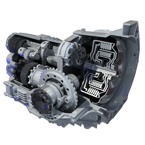Transmission Cutaway Cayman 981 Boxster 3D model
