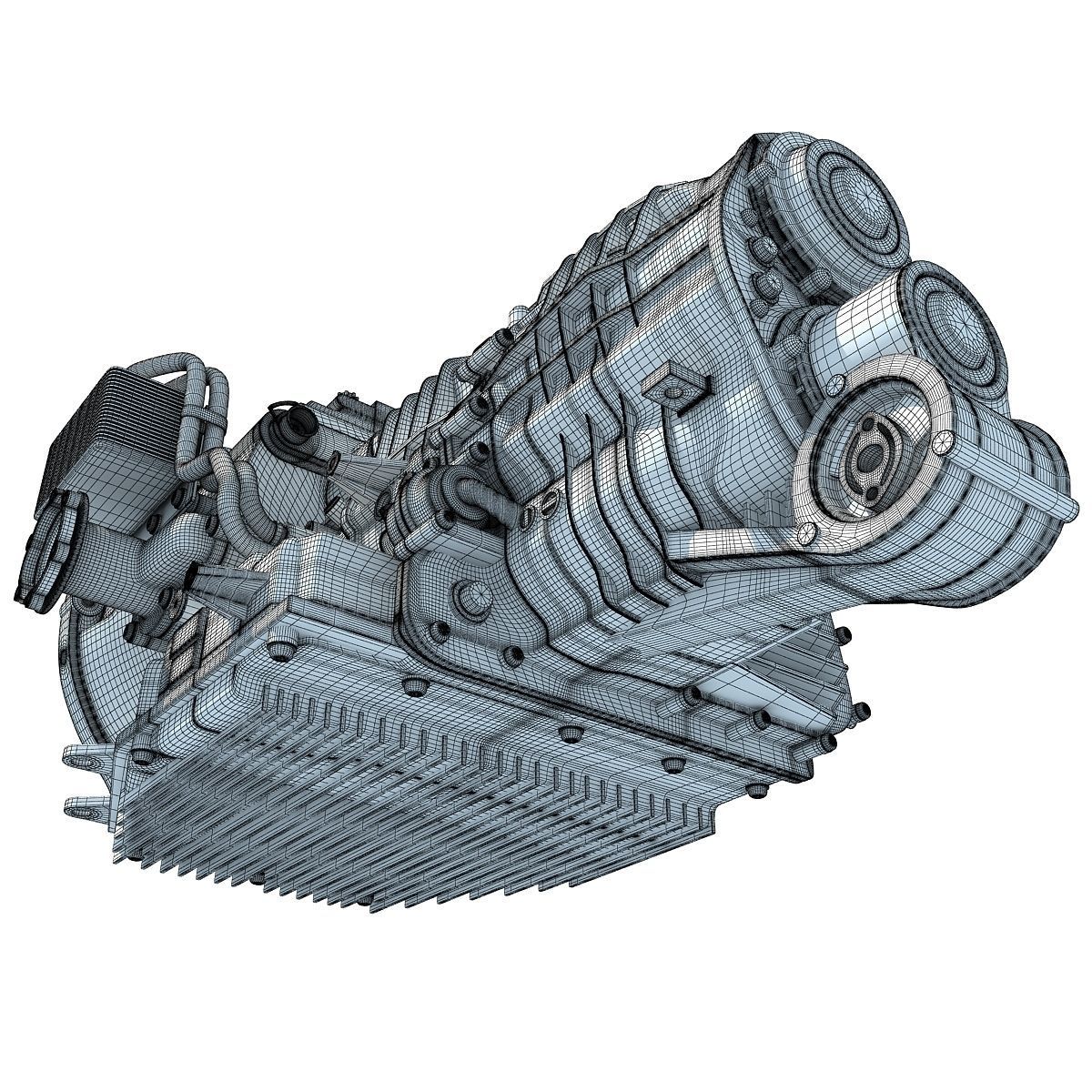 Transmission Cayman Boxster 3D model_14