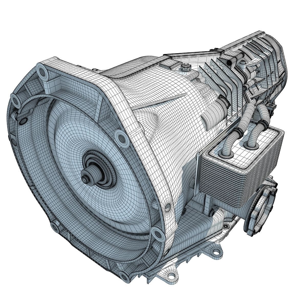 Transmission Cayman Boxster 3D model_10