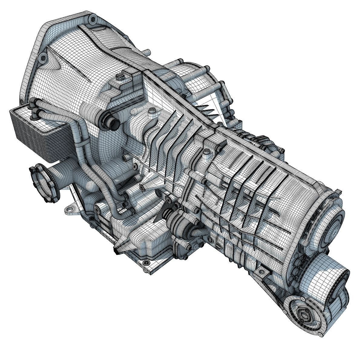 Transmission Cayman Boxster 3D model_11