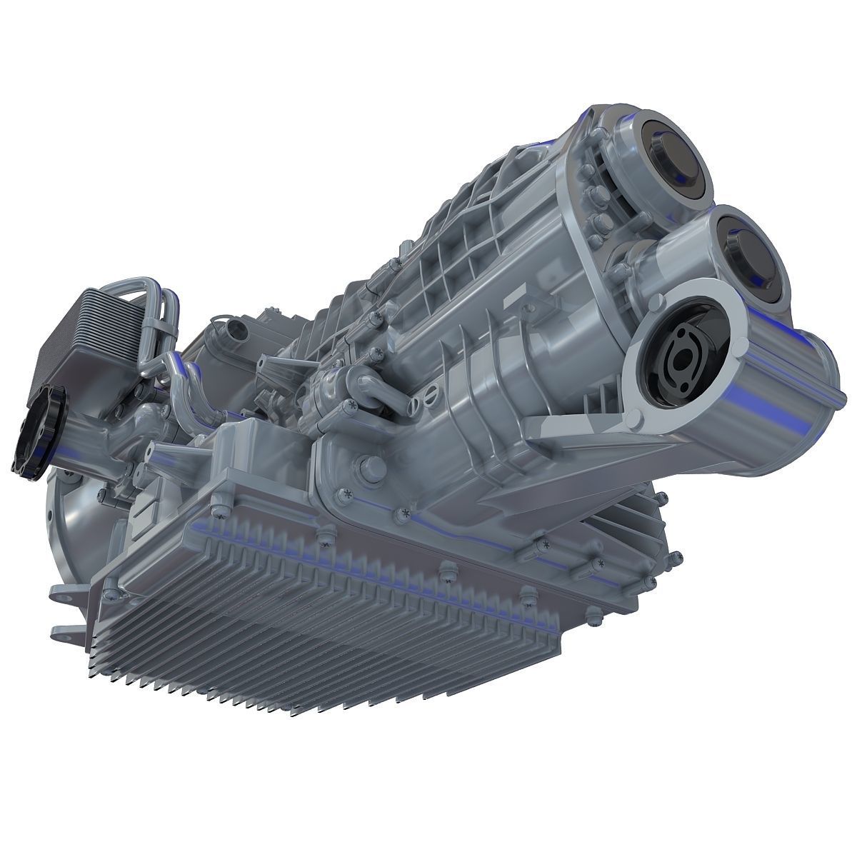 Transmission Cayman Boxster 3D model_2