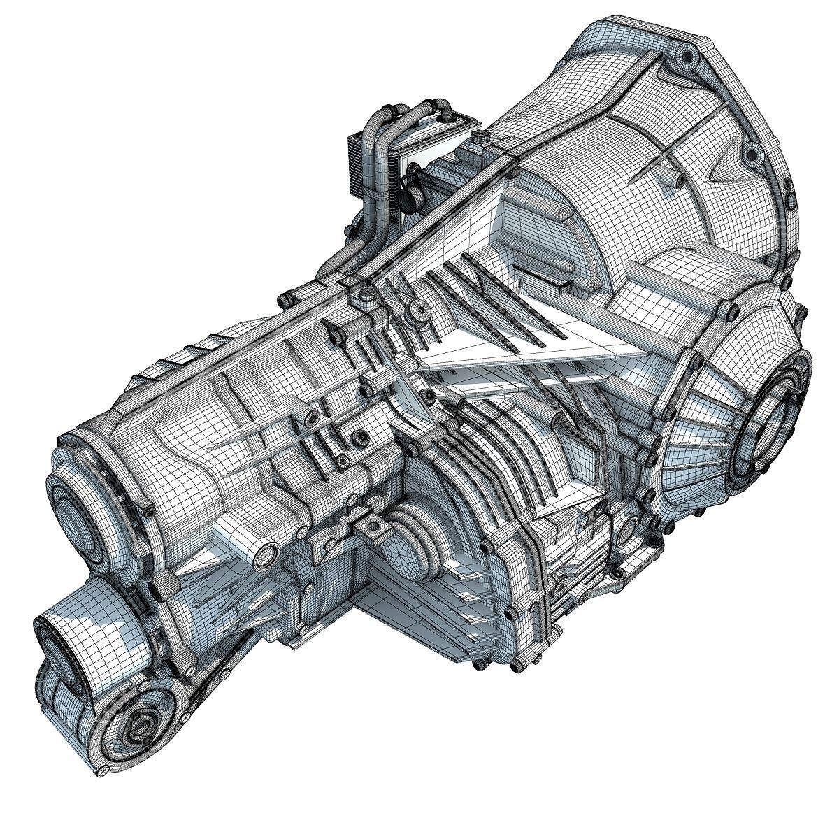 Transmission Cayman Boxster 3D model_12