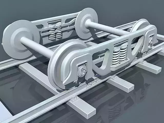 Train Wheels 1 3D model