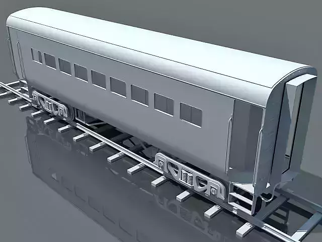 Model of Train Wagon 3D model